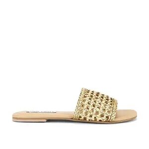 Steve Madden Gulf Sandals in Gold Multi | SLIGHTLY USED